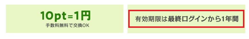 ポイントサイトにはポイントの有効期限がある