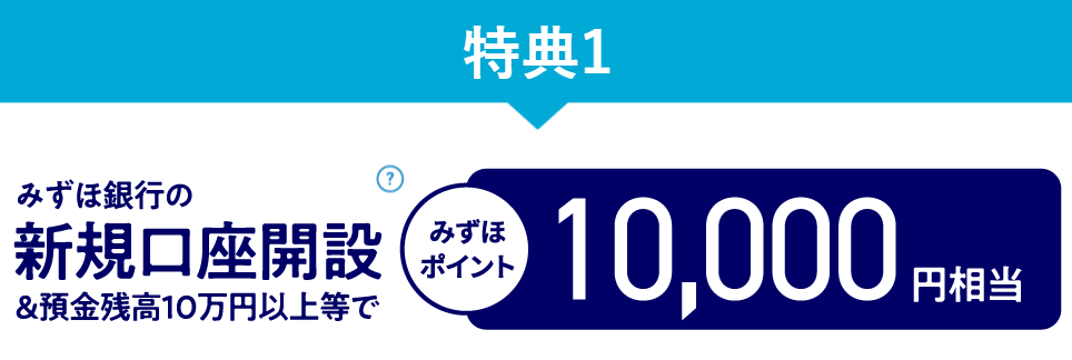 みずほ銀行側のキャンペーン